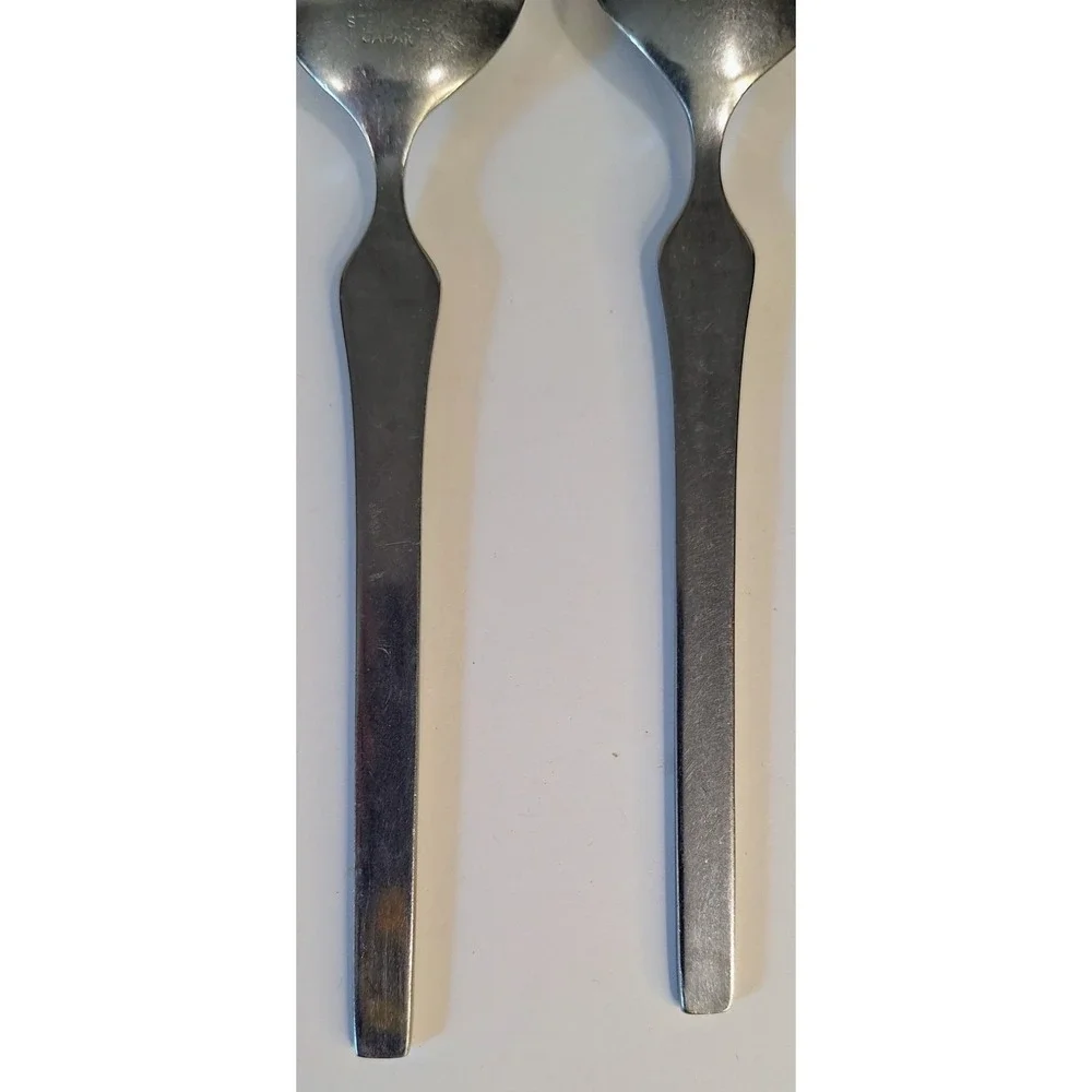 Lot Of 4 Towle Supreme Cutlery TWS131 6.6 Spoons Vintage MCM